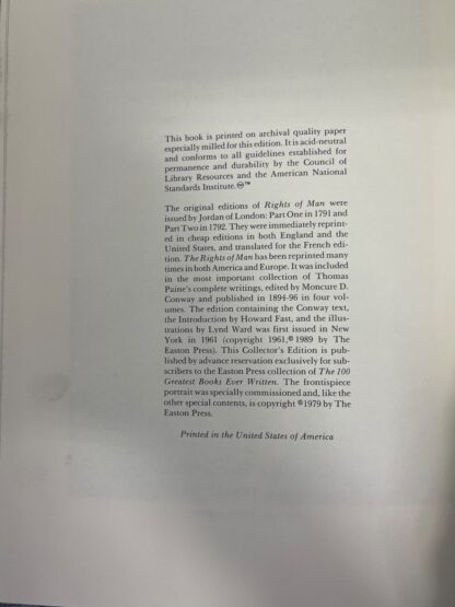 Rights of Man - Easton Press - Image 7