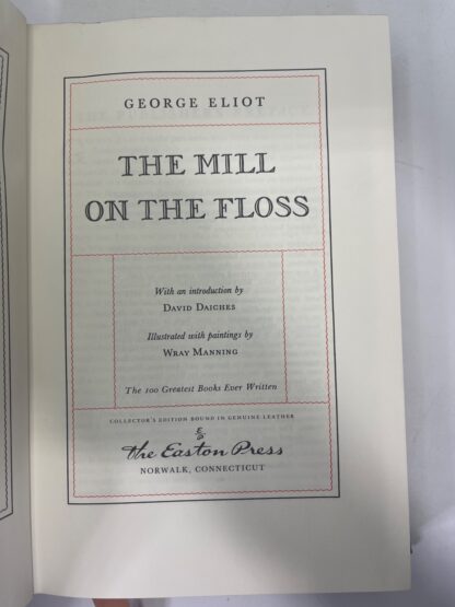 The Mill on the Floss - Easton Press - DAMAGE - Image 9