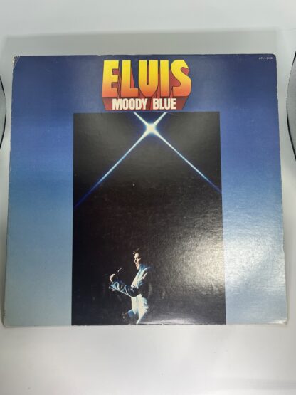Moody Blue - Blue Vinyl - 1977 - AFL1-2428 - Cover