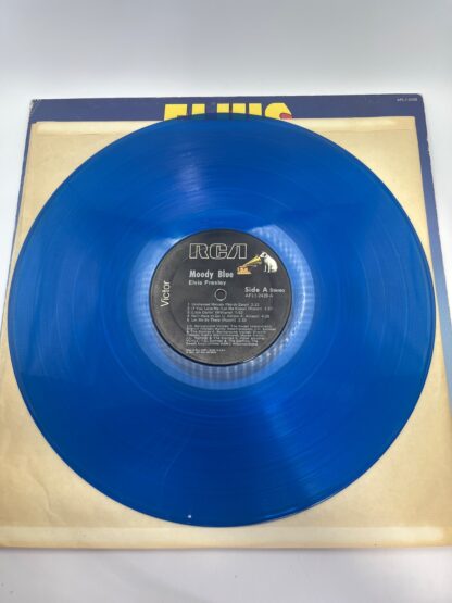 Moody Blue - Blue Vinyl - 1977 - AFL1-2428 - Image 2