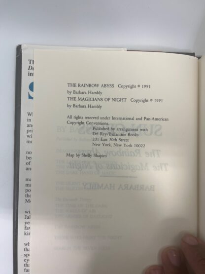Barbara Hambly - 3 Book Club Edition Book Lot - Image 10