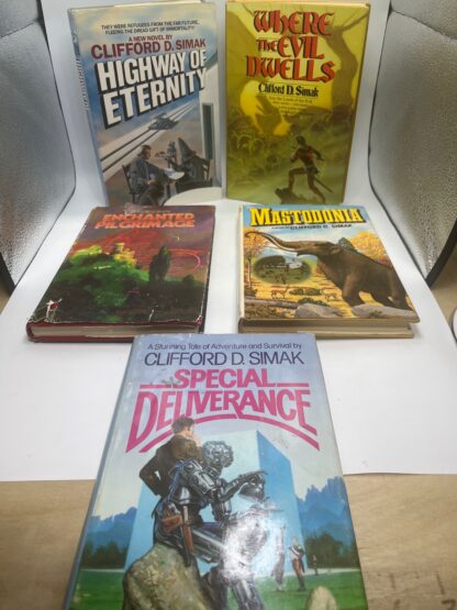 Clifford D. Simak - 5 Book Club Edition Book Lot - Image 5
