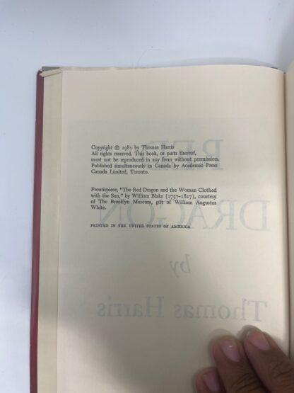 Red Dragon - Book Club Edition - Image 4