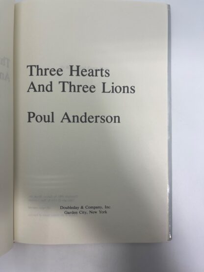 Three Hearts and Three Lions - Book Club Edition - Image 4