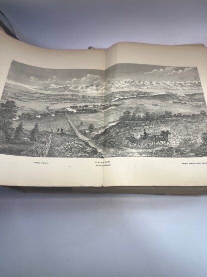 History of the City of Denver, Arapahoe County, and Colorado - 1880 - ANTIQUE - Image 7