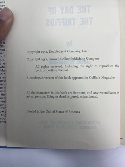 The Day of the Triffids - Book Club Edition - Image 4