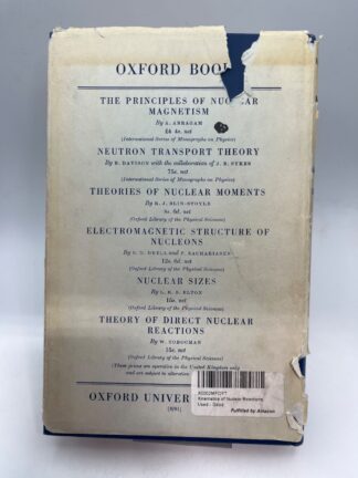 Kinematics of Nuclear Reactions - Cover