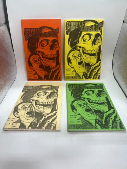 Skullduggery - 1980's Mystery Fiction Zine - Lot of 4 - Image 2