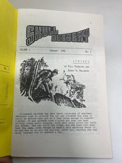Skullduggery - 1980's Mystery Fiction Zine - Lot of 4 - Image 4