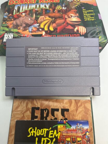 Donkey Kong Country - Super Nintendo Entertainment System - 1994 - COMPLETE - Image 8
