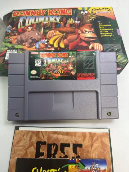 Donkey Kong Country - Super Nintendo Entertainment System - 1994 - COMPLETE - Image 9