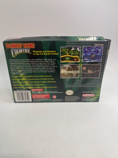 Donkey Kong Country - Super Nintendo Entertainment System - 1994 - COMPLETE - Image 4