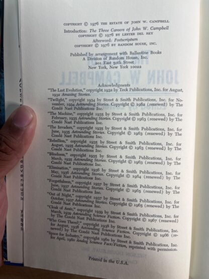 The Best of John W. Campbell - Image 7