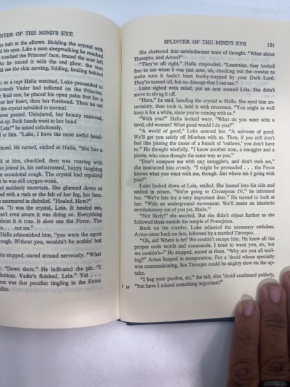 Splinter of the Mind's Eye - Book Club Edition - I 18 - NO DUST JACKET - Image 7
