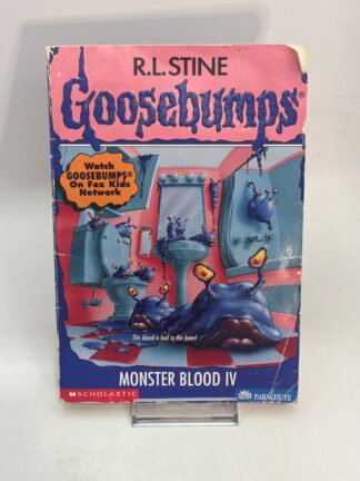 Monster Blood IV - NO CARDS - WATER DAMAGE - Cover