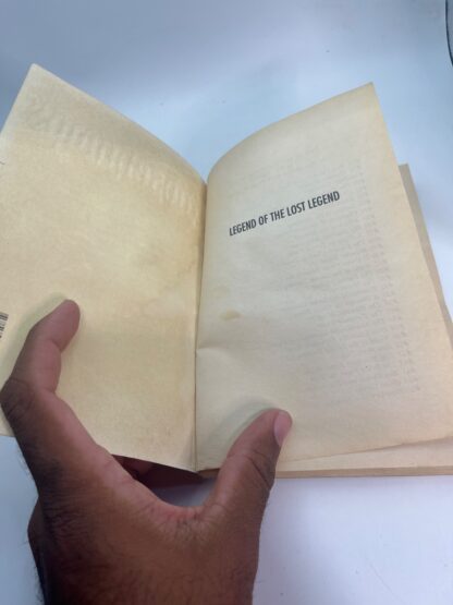 Legend of the Lost Legend - Goosebumps #47 - NO STICKERS WATER DAMAGE - Image 8