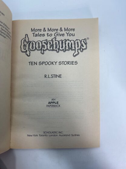 More & More & More Tales to Give You Goosebumps Special Edition #6 - First Print - Image 5
