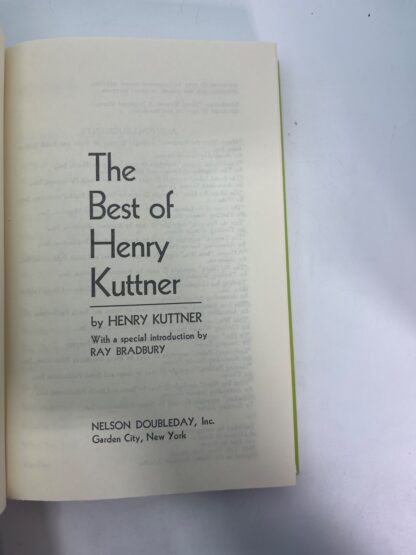 The Best of Henry Kuttner - Image 3