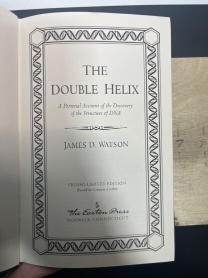 The Double Helix - EASTON PRESS - NOT SIGNED - Image 11