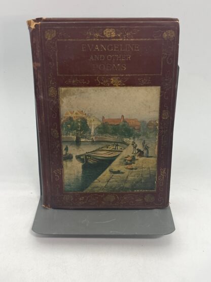 Evangeline and Other Poems - ANTIQUE - PAGES MISSING - Cover