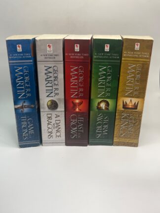 A Song of Fire and Ice - A Game of Thrones 5 Book Set - Cover