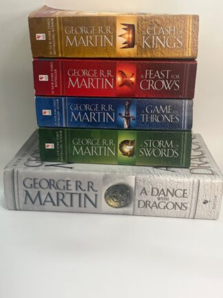 A Song of Fire and Ice - A Game of Thrones 5 Book MIXED SET - Cover