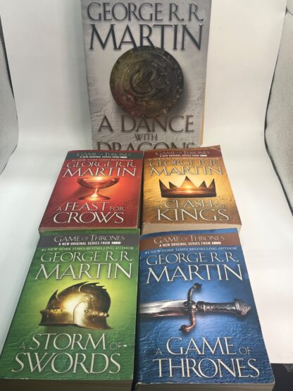 A Song of Fire and Ice - A Game of Thrones 5 Book MIXED SET - Image 3