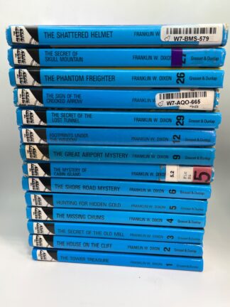 The Hardy Boys - Mixed Lot of 14 - Glossy Flashlight Edition -1,2,3,4,5,6,8,9,12,29,28,26,27,52 - Cover