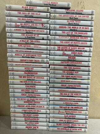Great Illustrated Classics Lot of 54 - Cover