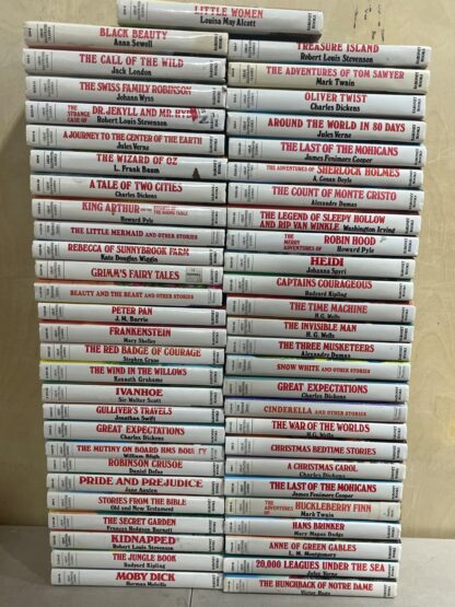 Great Illustrated Classics Lot of 54 - Cover