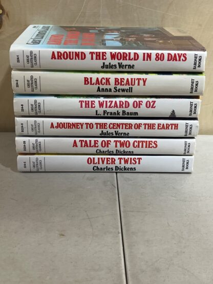 Great Illustrated Classics Lot of 6 - Cover