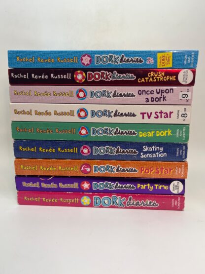 Dork Diaries Series - Lot of 9 - UK PRINTING - Cover