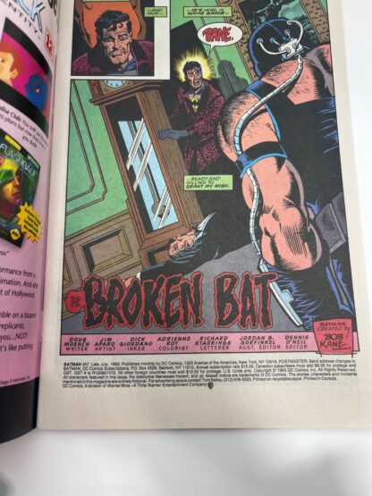 Batman #497 - Knightfall Saga 11 - The Broken Bat - Image 9
