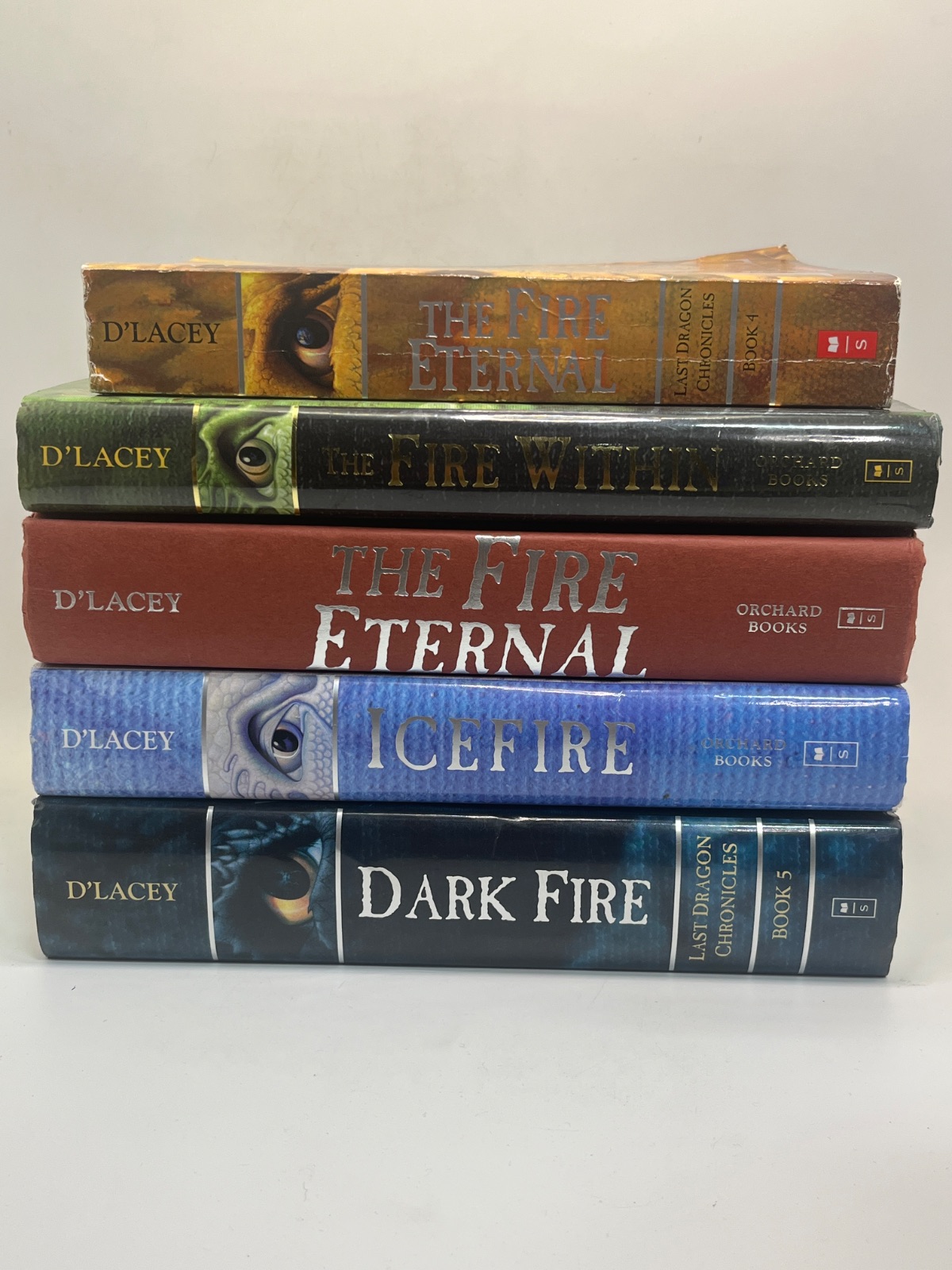 The Last Dragon Chronicles - Mixed Book Lot of 5 - Mixed Binding - Cover