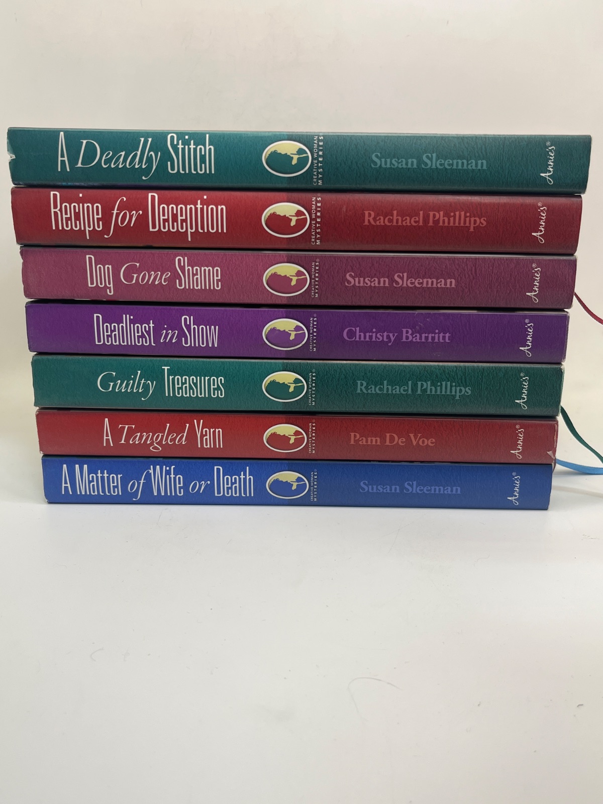 Creative Woman Mysteries - Annie's Attic - Mixed Lot of 7 - Cover
