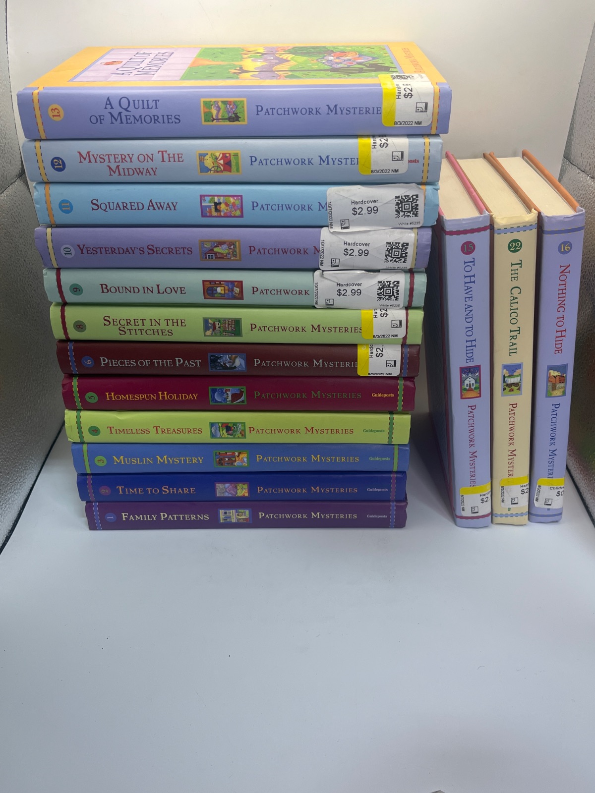 Patchwork Mysteries - Mixed Lot of 15 - Guideposts - Cover