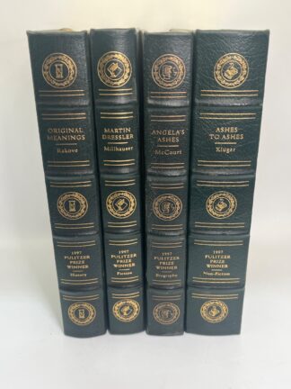 1997 Pulitzer Prize Winner - Easton Press Lot of 4 - NO SIGNATURE - DAMAGED - Cover