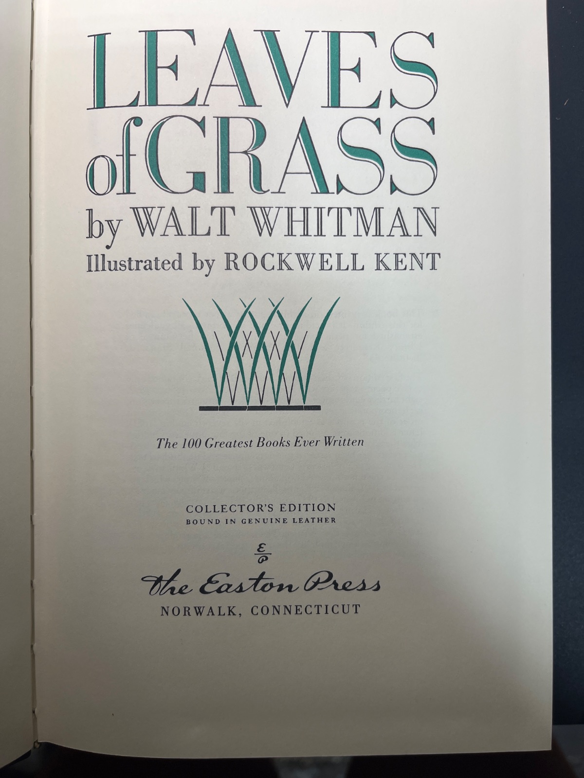 Leaves of Grass - Easton Press - Image 9