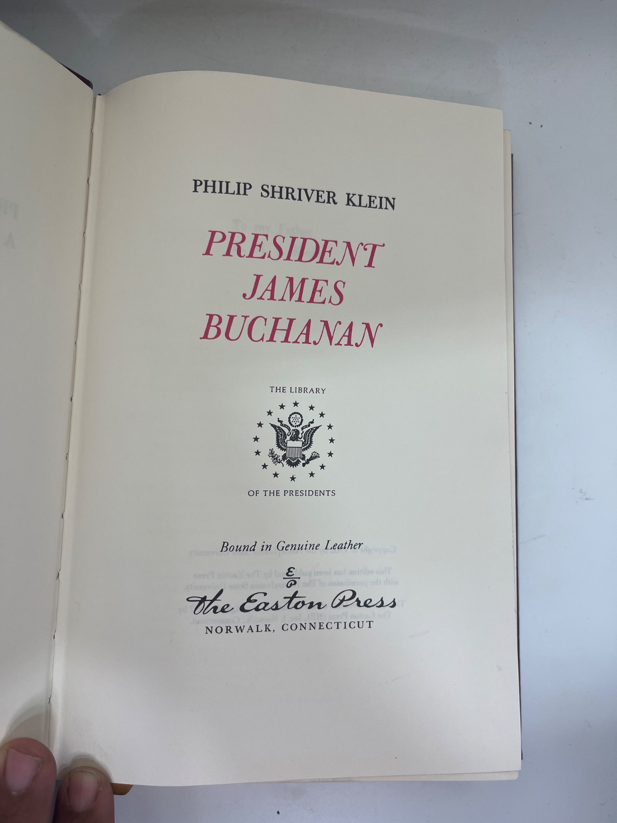 President James Buchanan - Easton Press - Image 7
