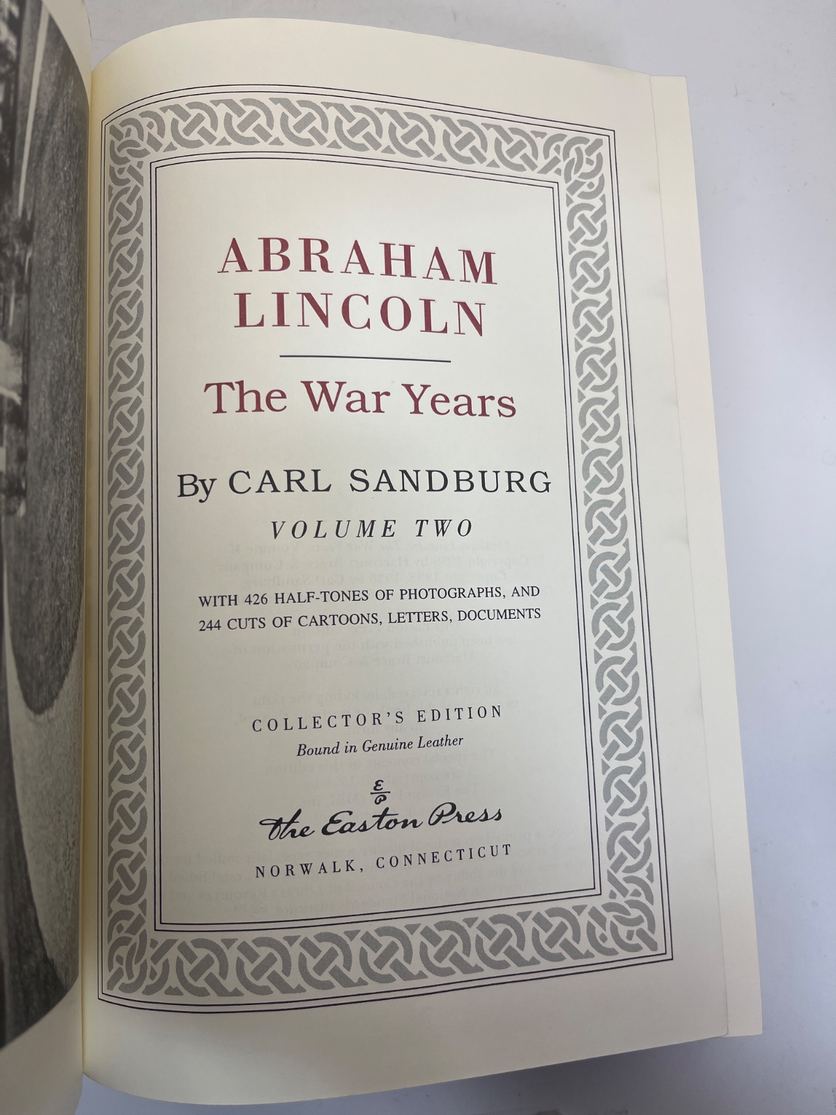 Abraham Lincoln: The War Years, Volume Two - Easton Press - Image 6