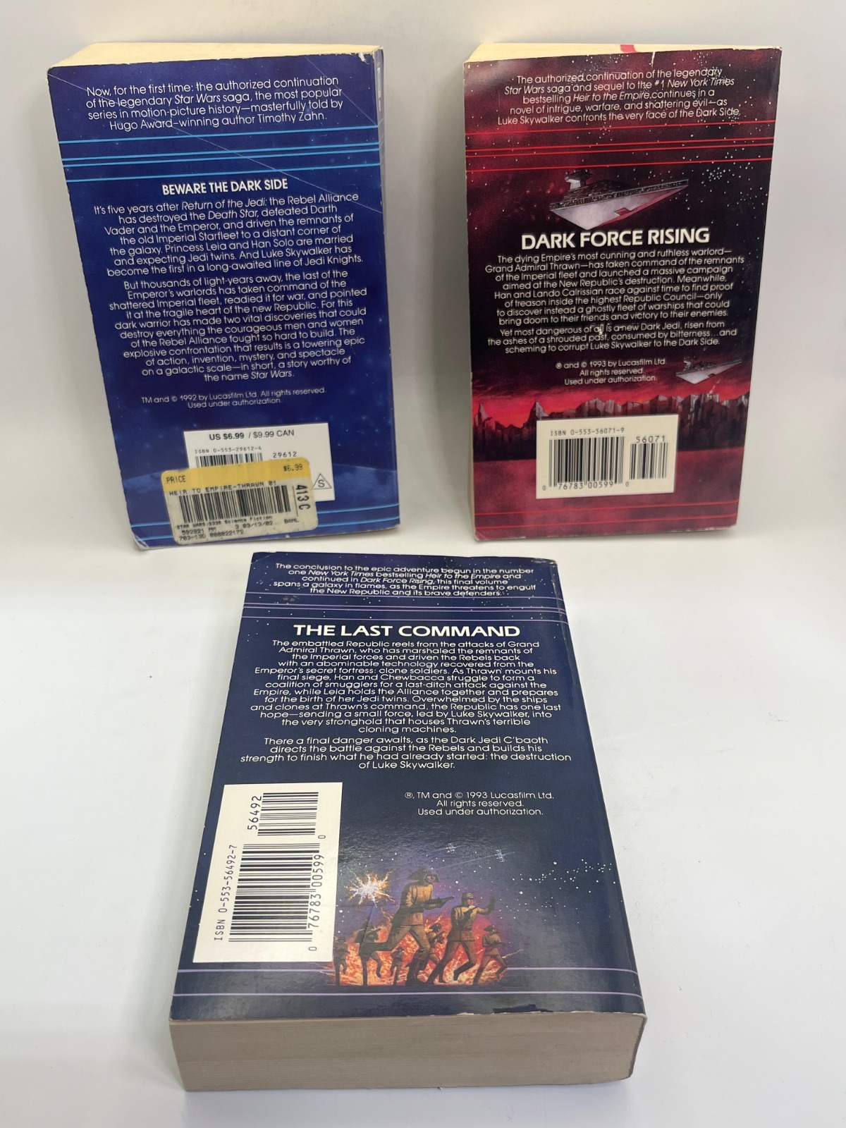 Star Wars: Thrawn Trilogy - Lot of 3 - Image 5