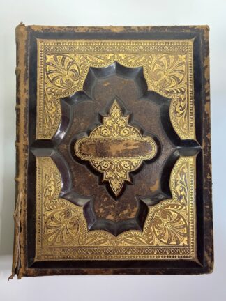 Holy Bible 1877 - Illustrated Reference Family Bible w 1400 Illustrations & Apocrypha - Cover