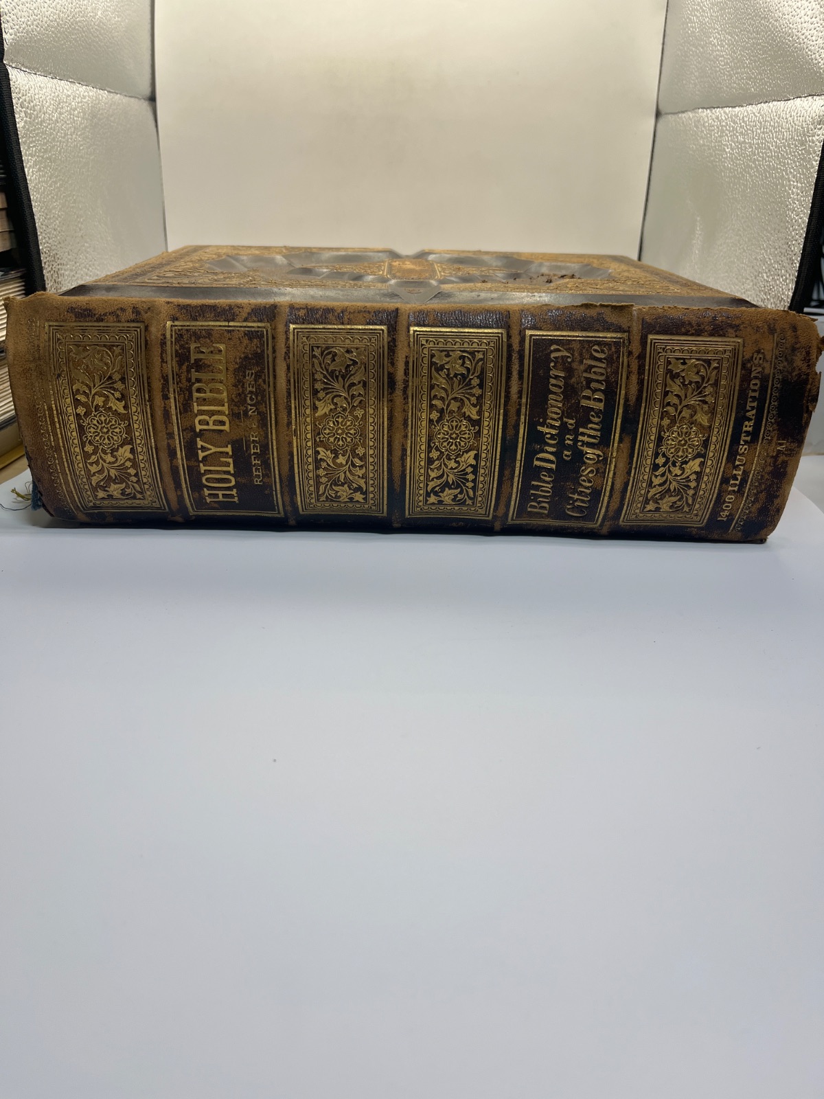 Holy Bible 1877 - Illustrated Reference Family Bible w 1400 Illustrations & Apocrypha - Image 8