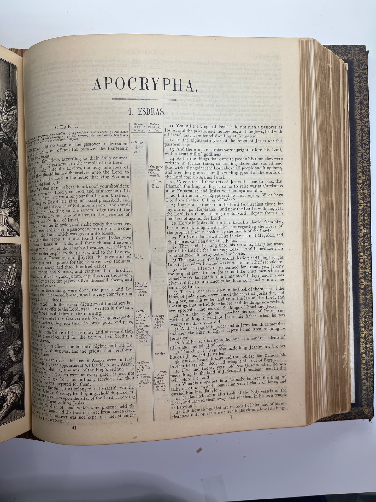 Holy Bible 1877 - Illustrated Reference Family Bible w 1400 Illustrations & Apocrypha - Image 20