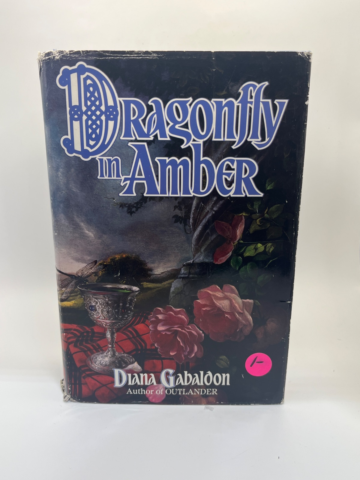 Dragonfly in Amber - First Edition, 4th Print - 1992 - Cover
