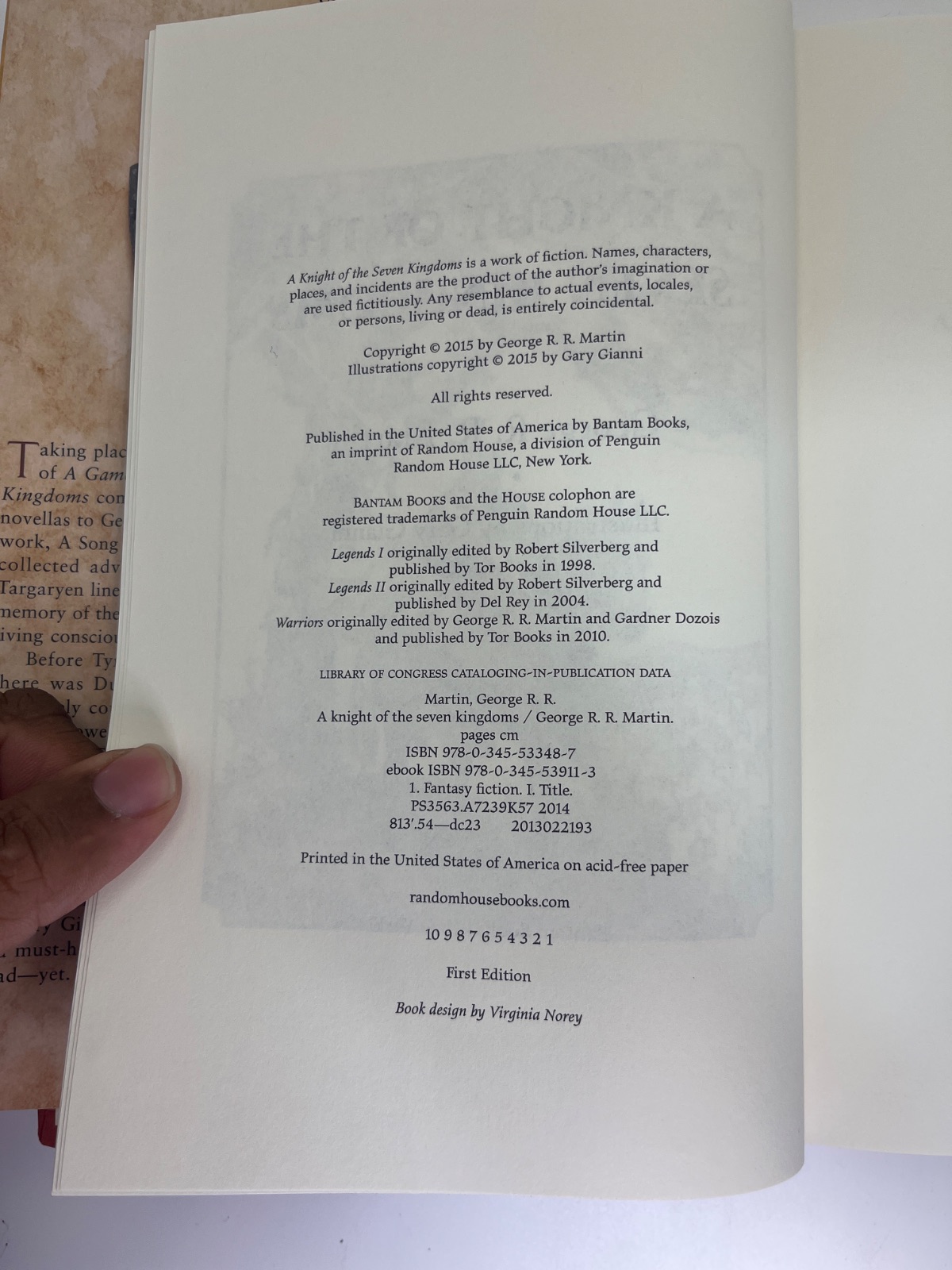 A Knight of the Seven Kingdoms - First Edition - First Printing - Image 8