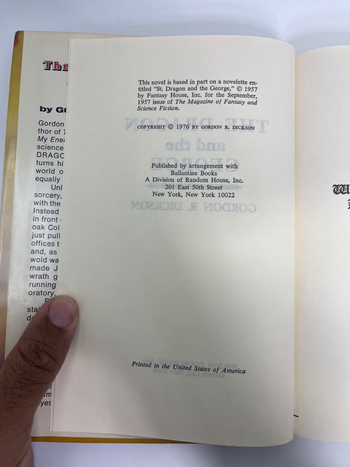 The Dragon and the George - Book Club Edition - 1976 - Image 7