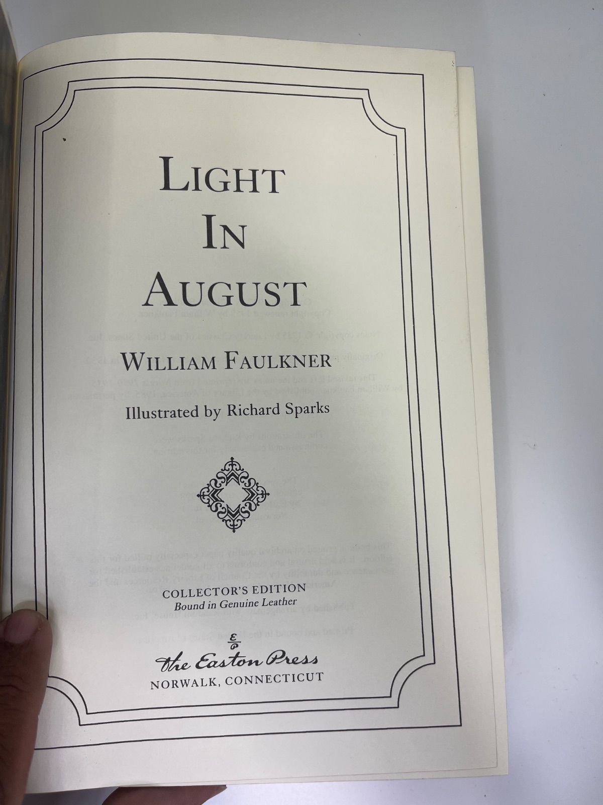 Light in August - Easton Press - Image 5