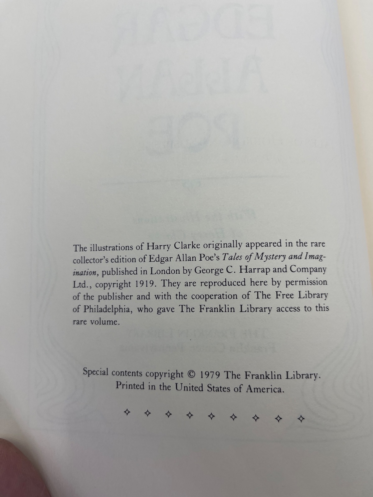 Tales of Edgar Allan Poe - Franklin Library 1979 - Image 6