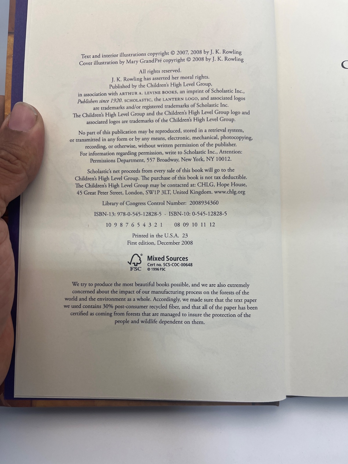 The Tales of Beedle the Bard - First Edition w Auto-Signature - Image 6